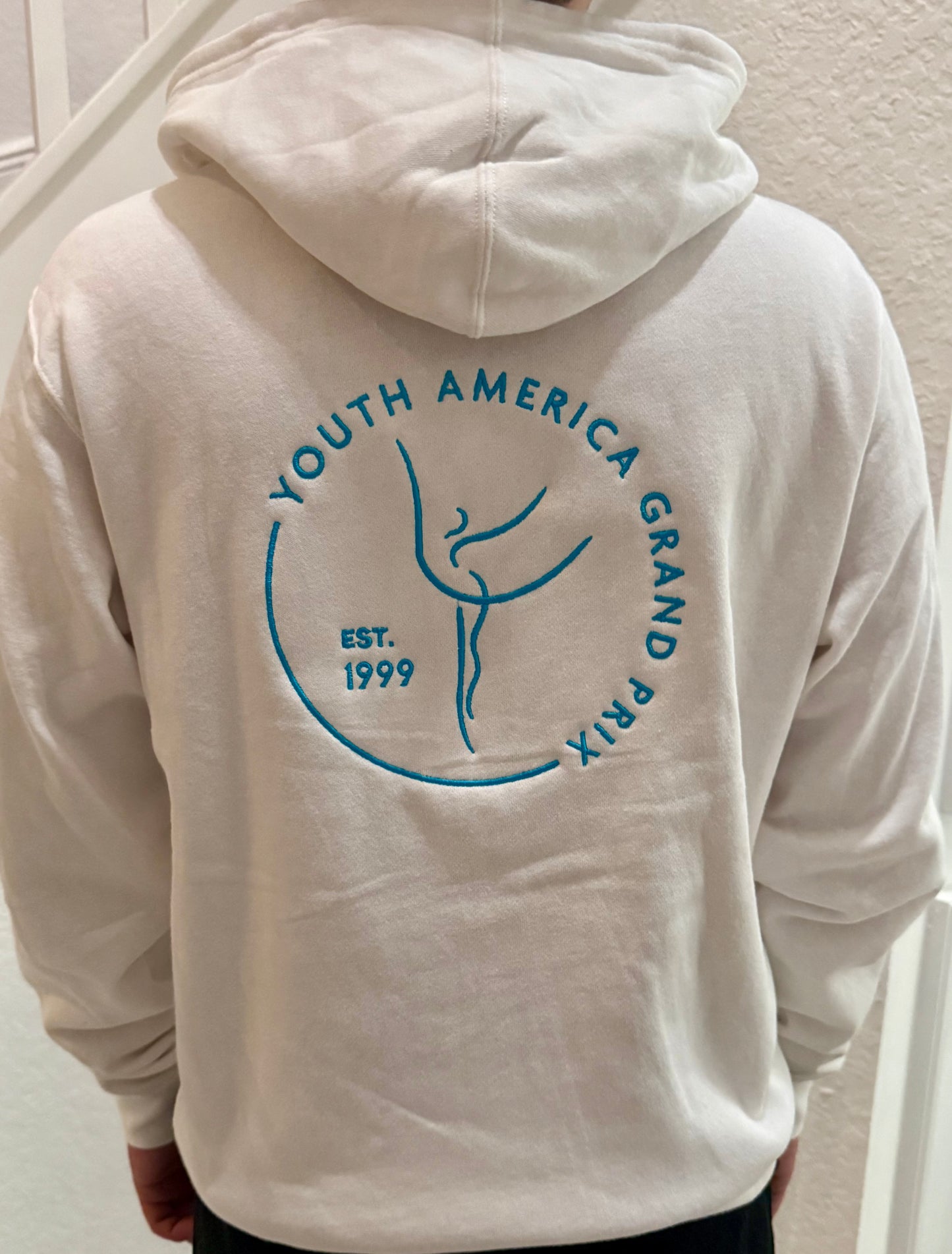 Zip Up Letter Hoodie