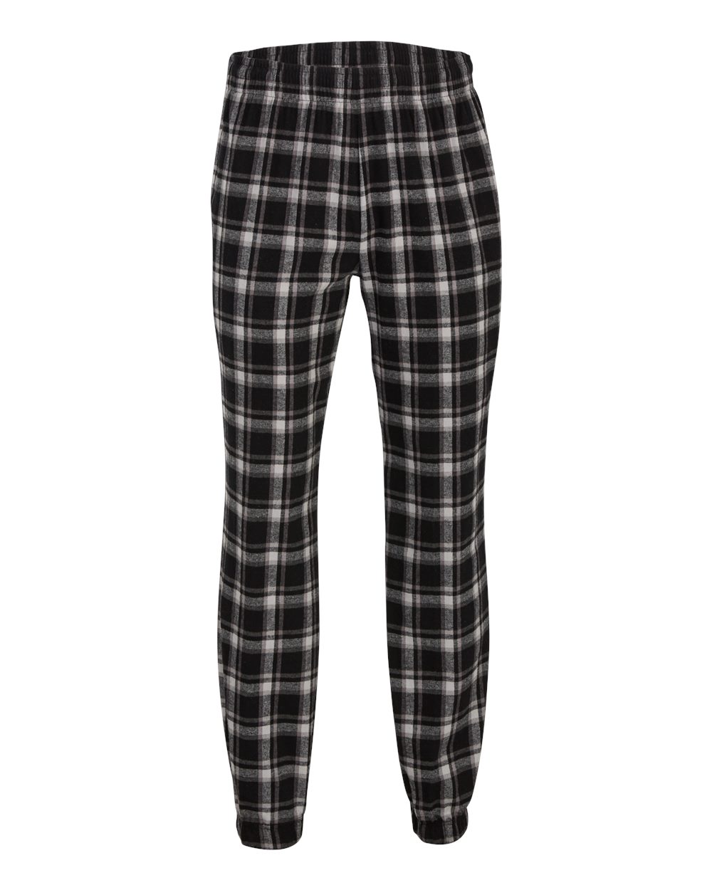 Collection of YAGP Men's Black Flannel Pants in a gallery layout