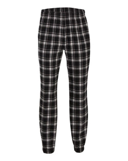 Collection of YAGP Men's Black Flannel Pants in a gallery layout