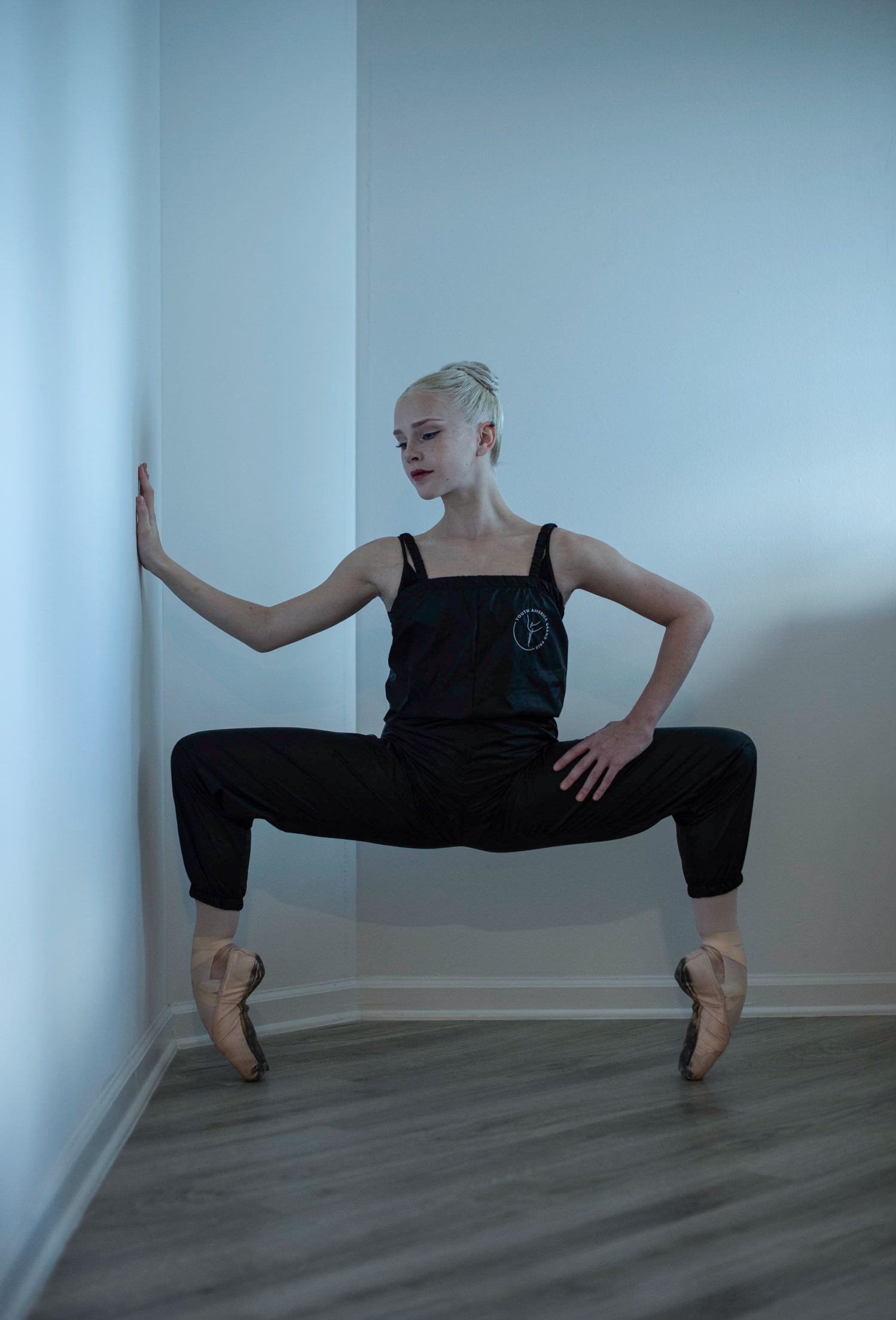 Collection of YAGP Sauna Effect Unitard in a gallery layout