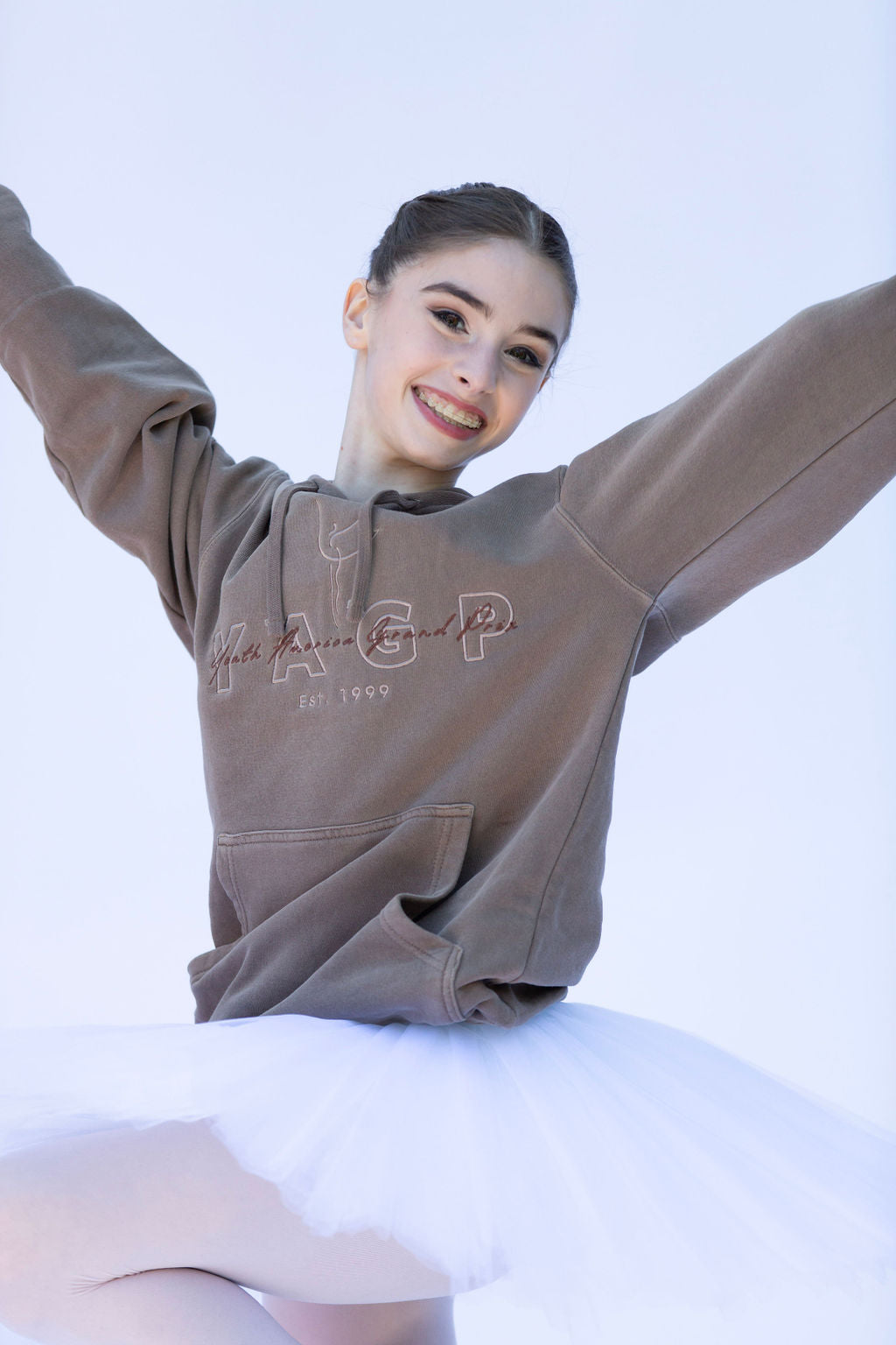 Collection of Pigment Dyed Hoodie in a gallery layout