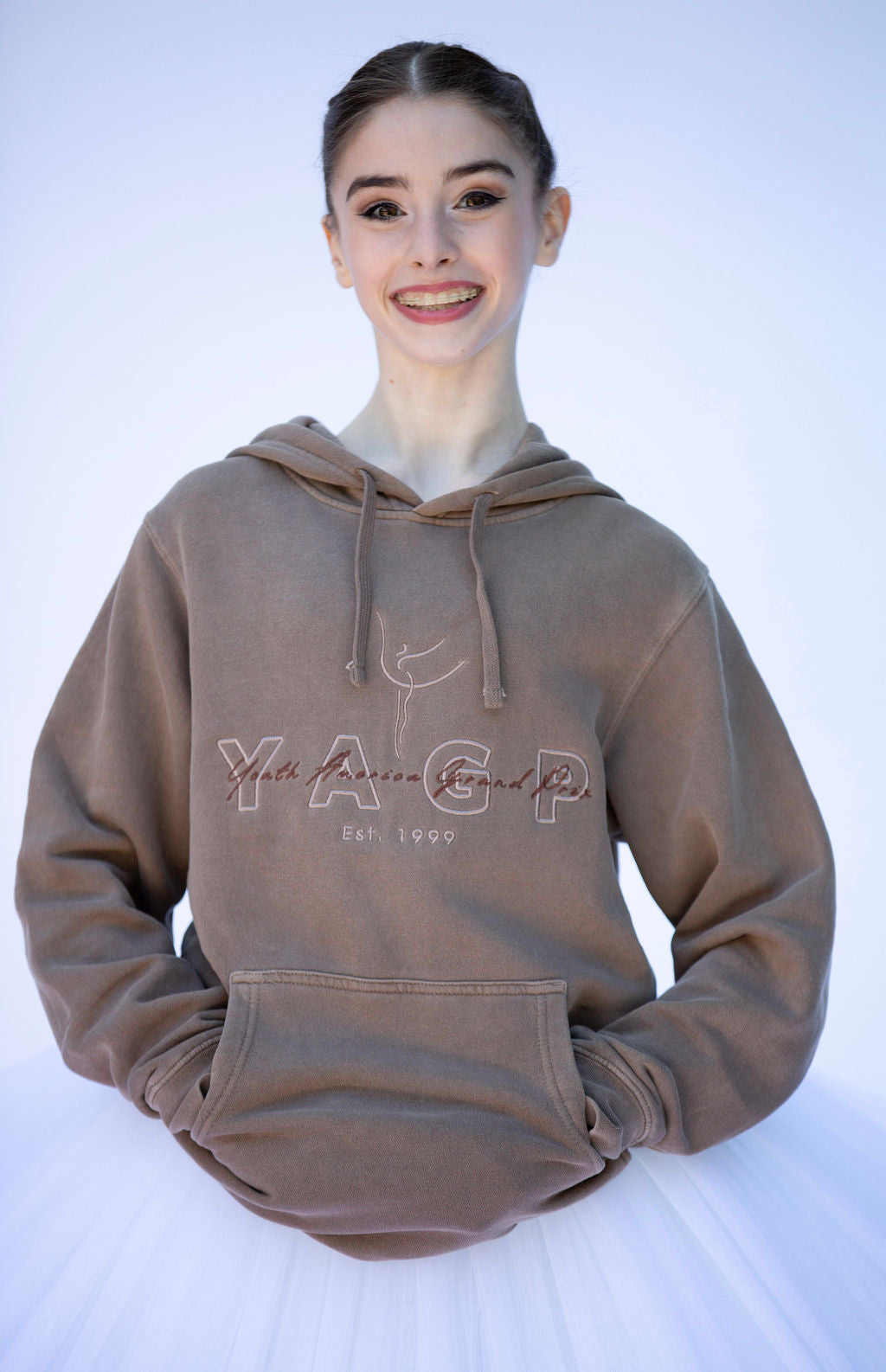 Collection of Pigment Dyed Hoodie in a gallery layout