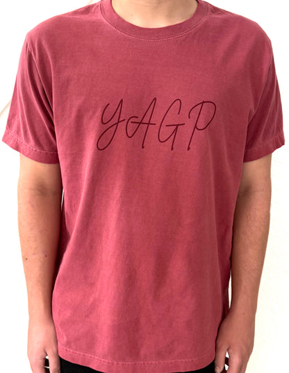Unisex Pigment Dyed Logo T-Shirt