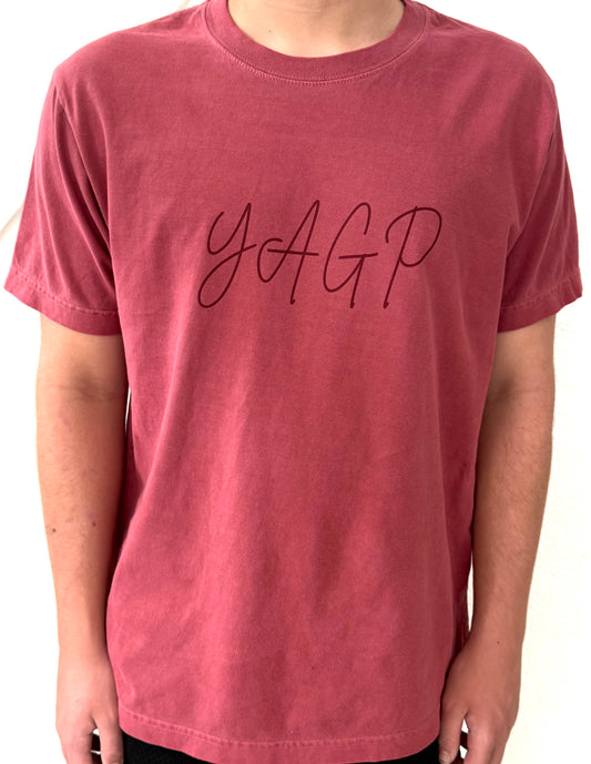 Unisex Pigment Dyed Logo T-Shirt