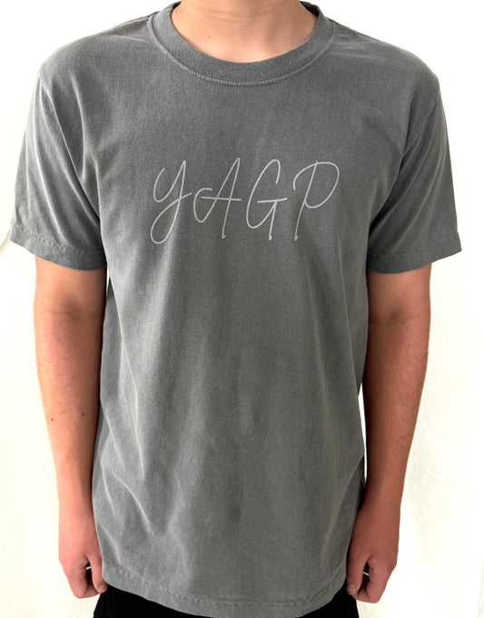 Unisex Pigment Dyed Logo T-Shirt