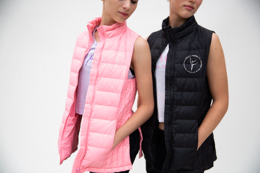 Down Vest with Storage Bag