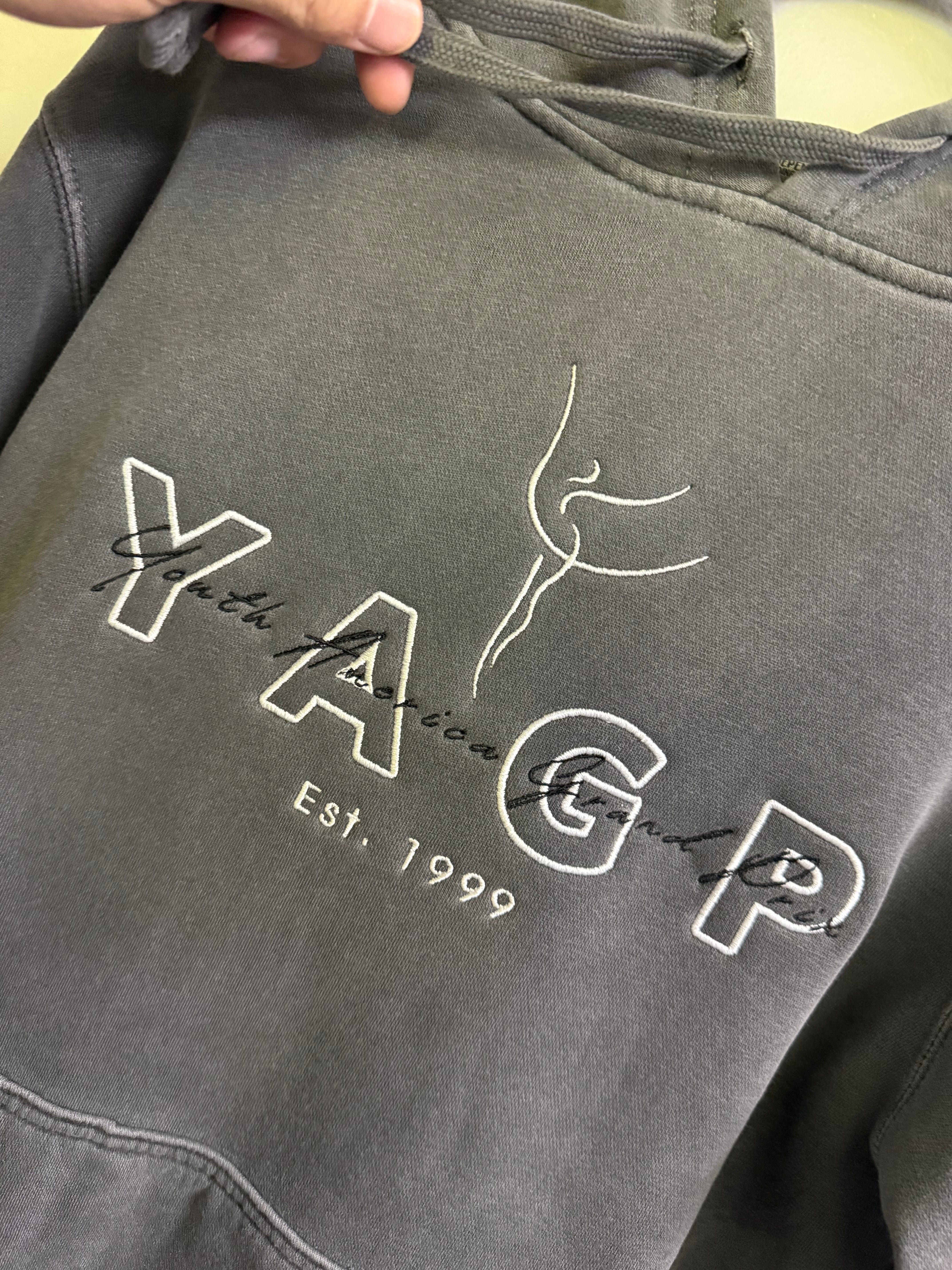 Collection of Pigment Dyed Hoodie in a gallery layout