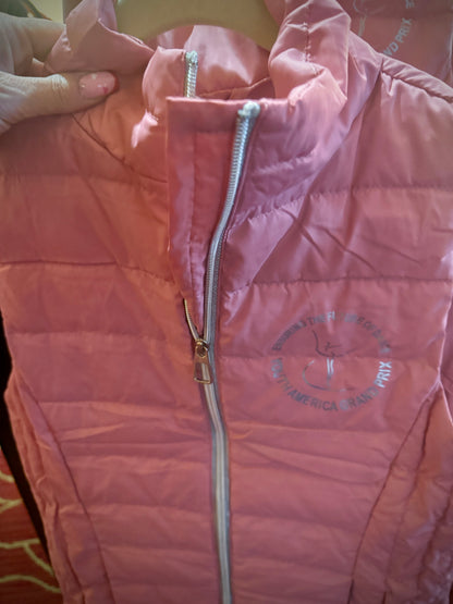 YAGP Down Vest with Storage Bag