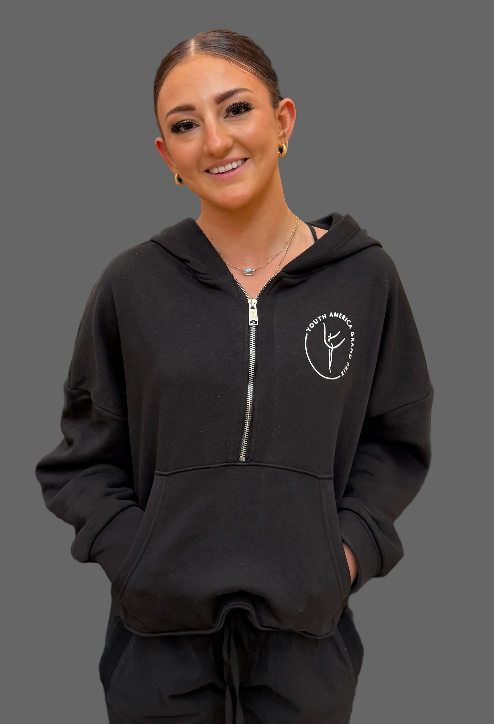 Puffy Zip Up Hoodie