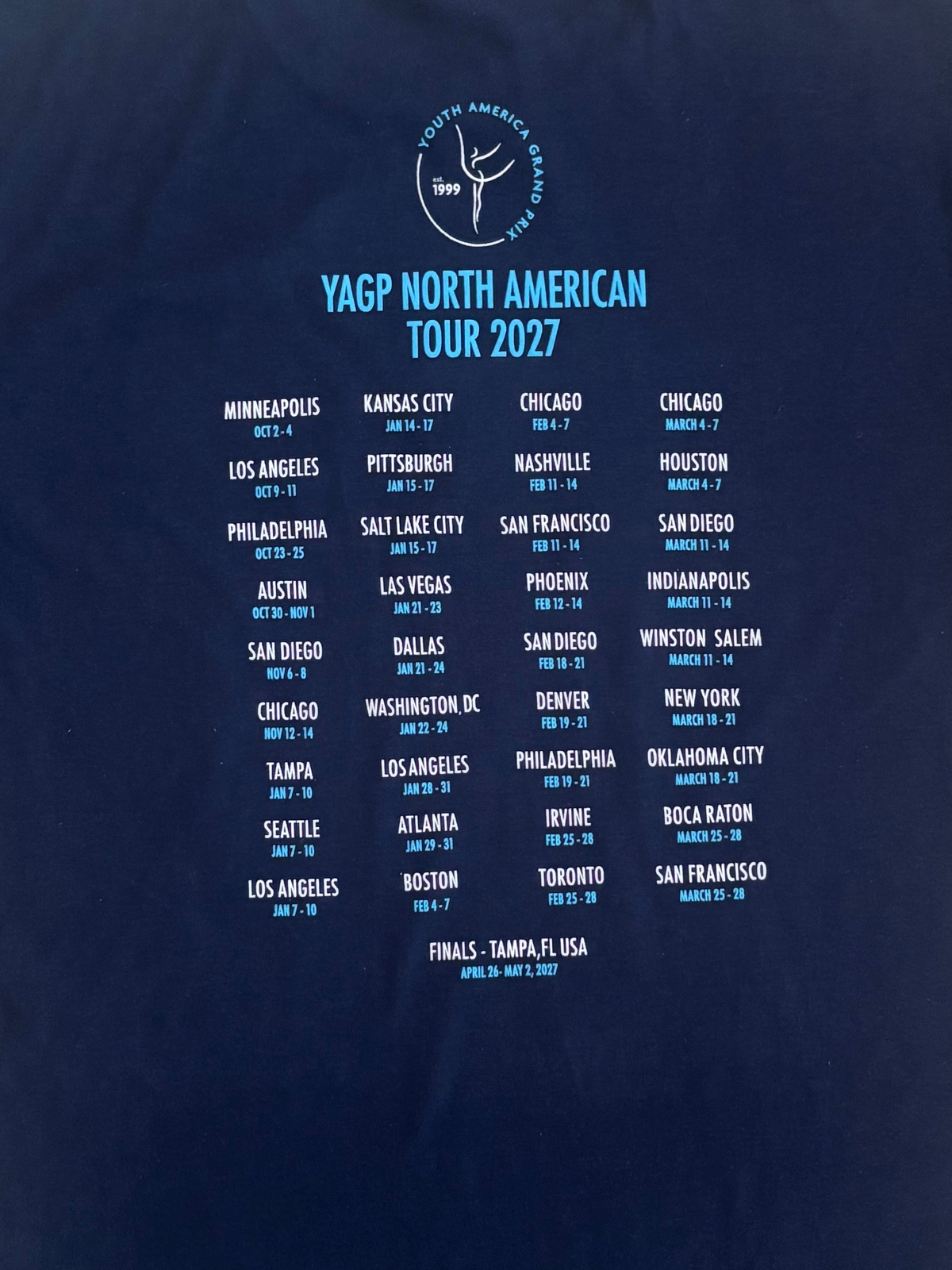 2027 Tour T-Shirt