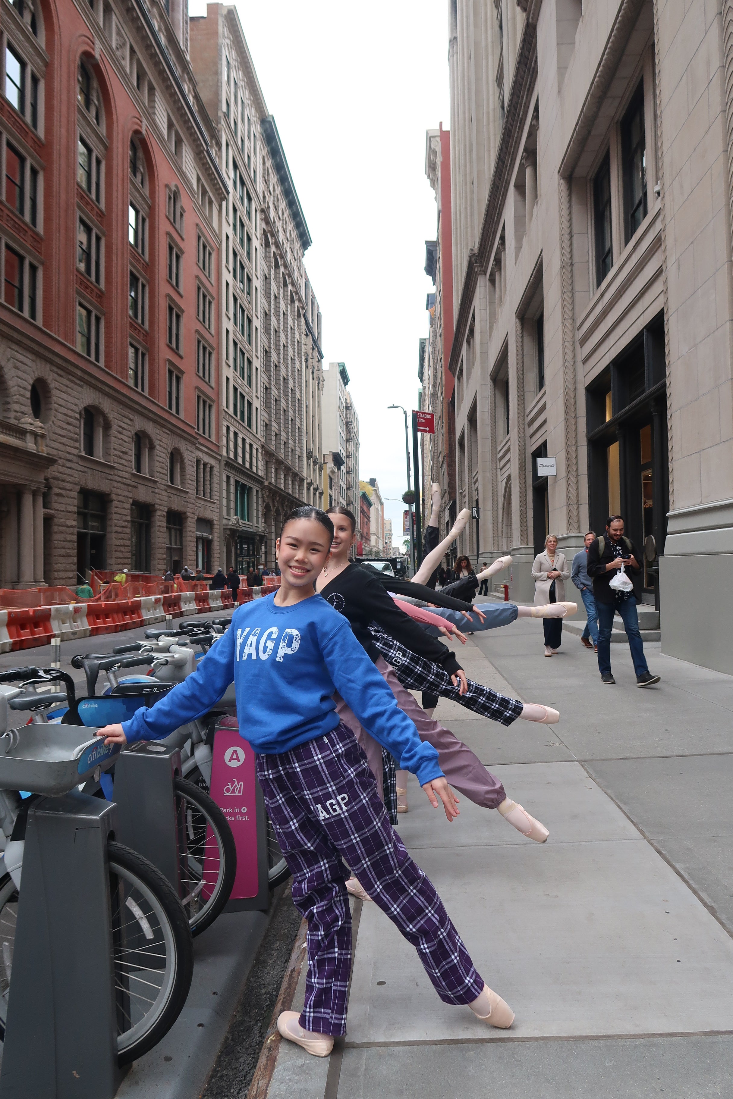 Collection of Distressed Logo Sweatshirt in a gallery layout