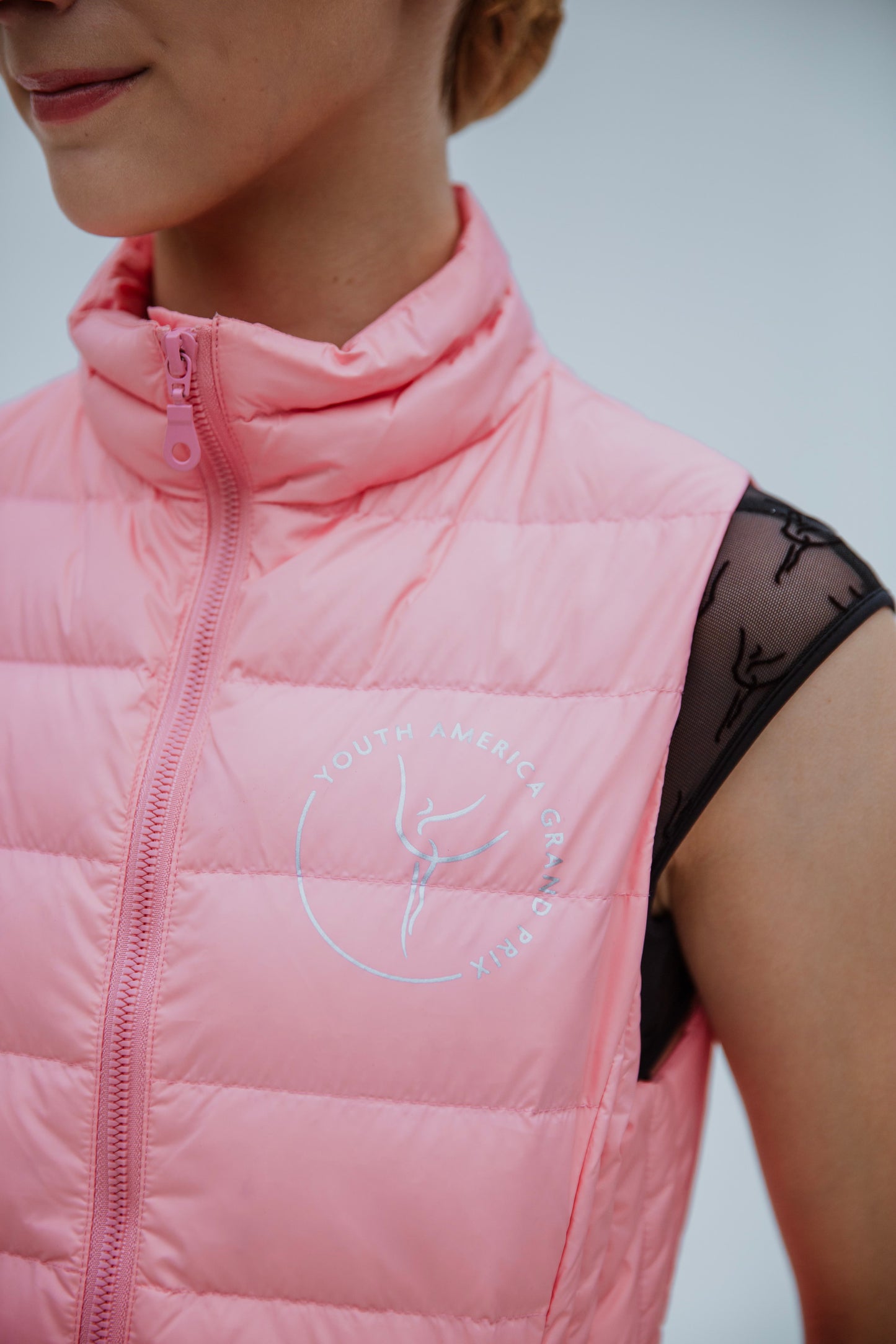 Down Vest with Storage Bag