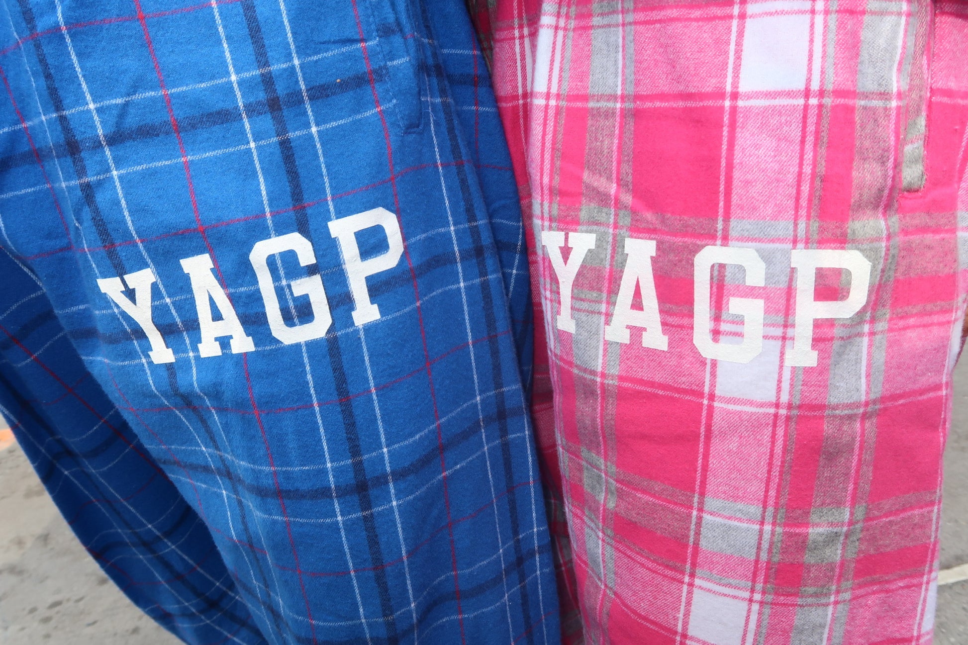 YAGP Blue Flannel Pants