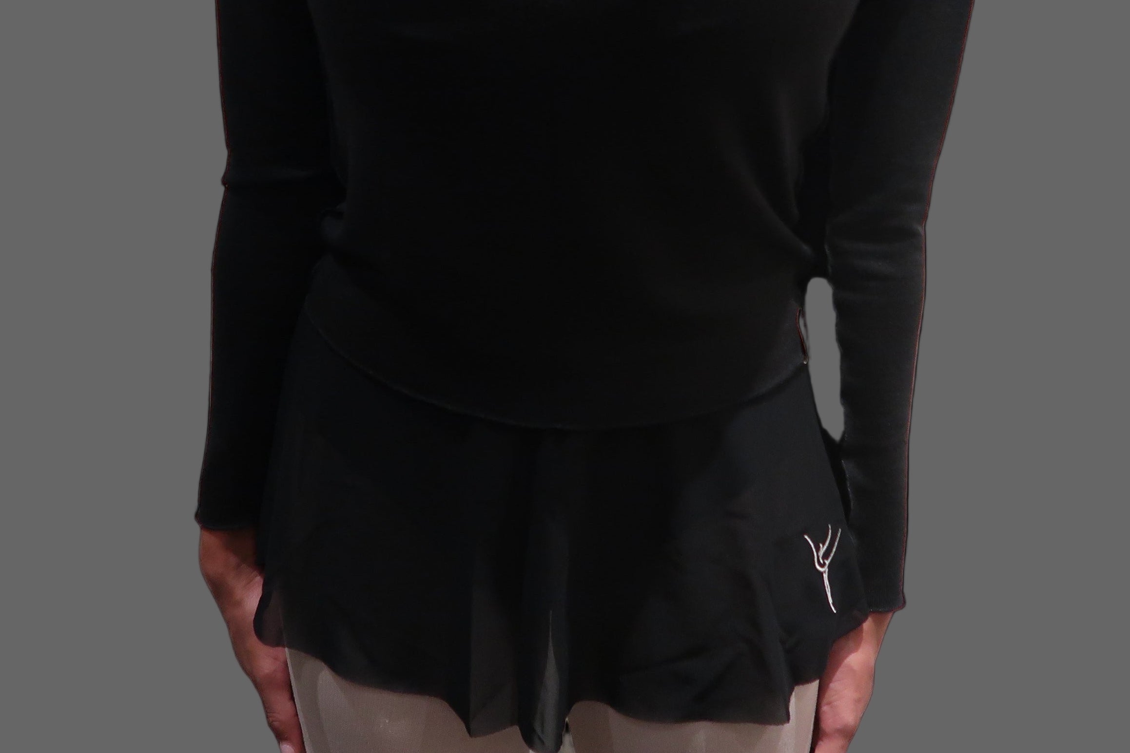 Collection of YAGP Class Mesh Skirt in a gallery layout