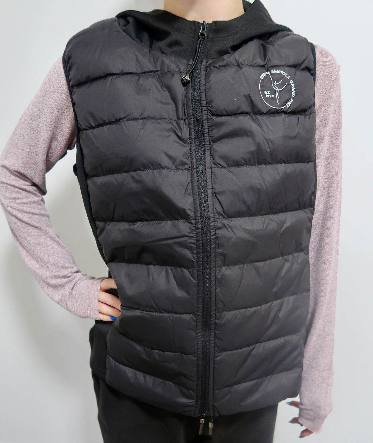 YAGP 2027 New Hooded Puffer Vest