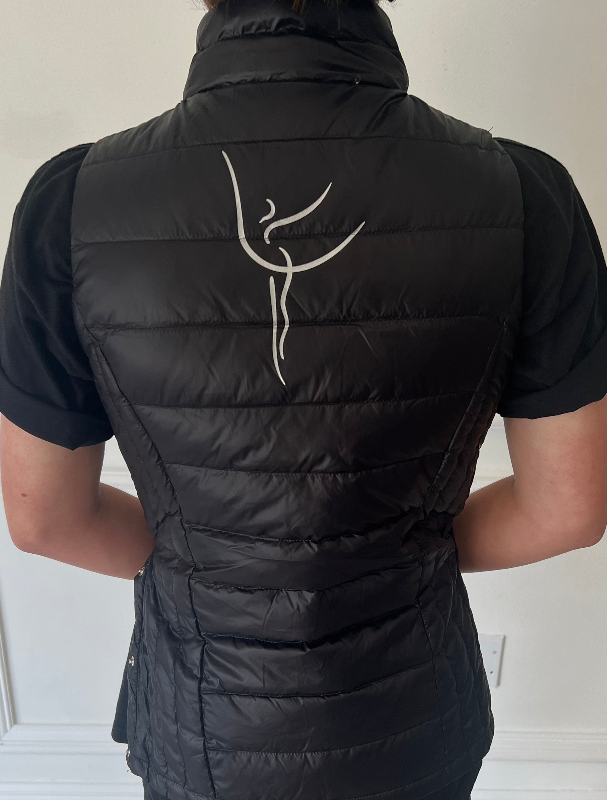 YAGP Down Vest with Storage Bag