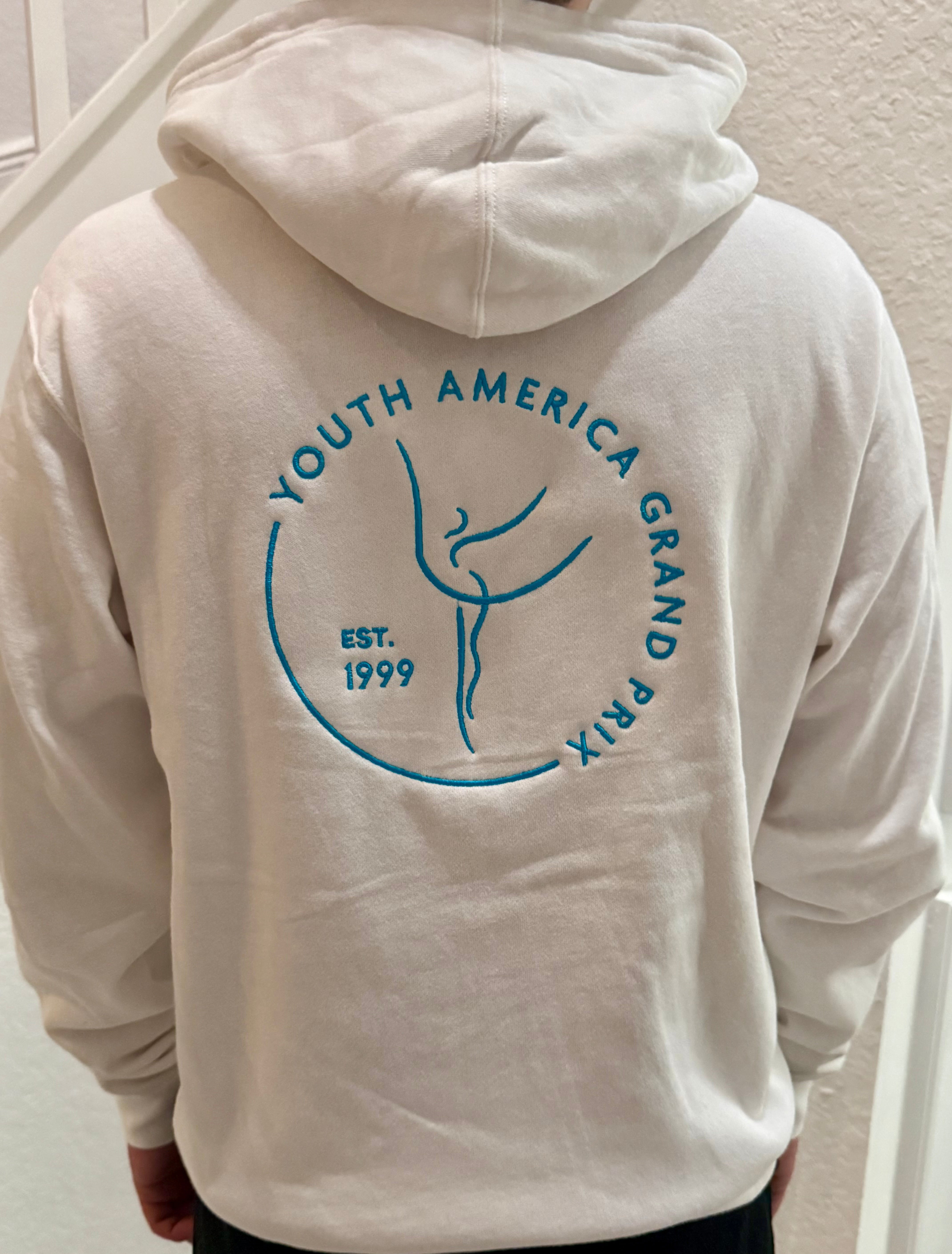 Image of Zip Up Letter Hoodie