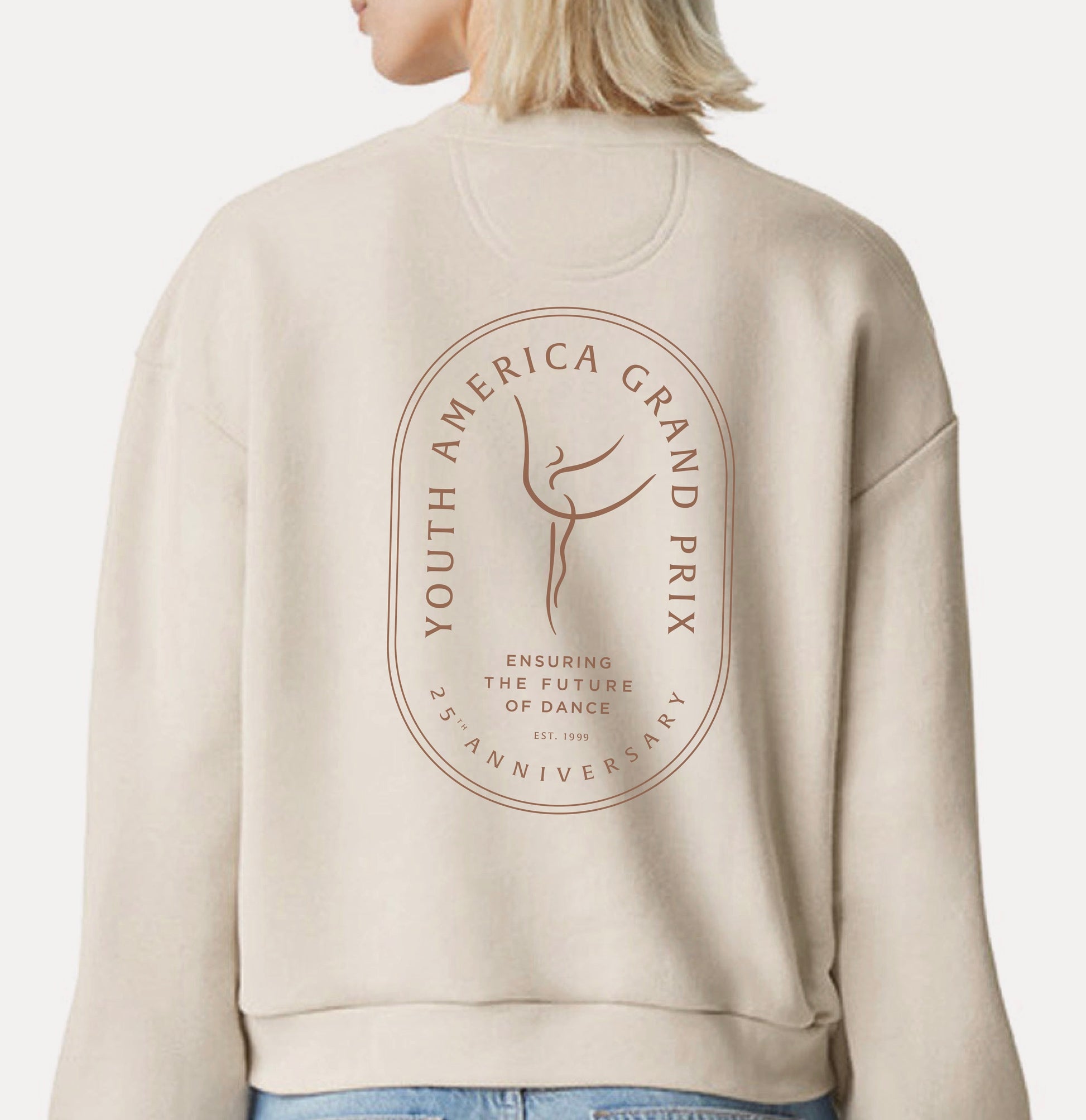 YAGP Tag Fashion Cropped Crewneck