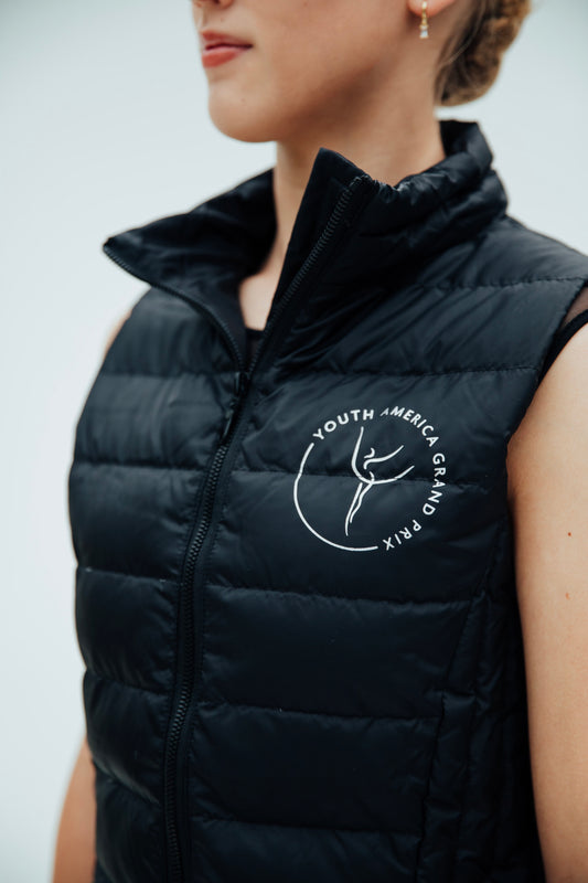Down Vest with Storage Bag