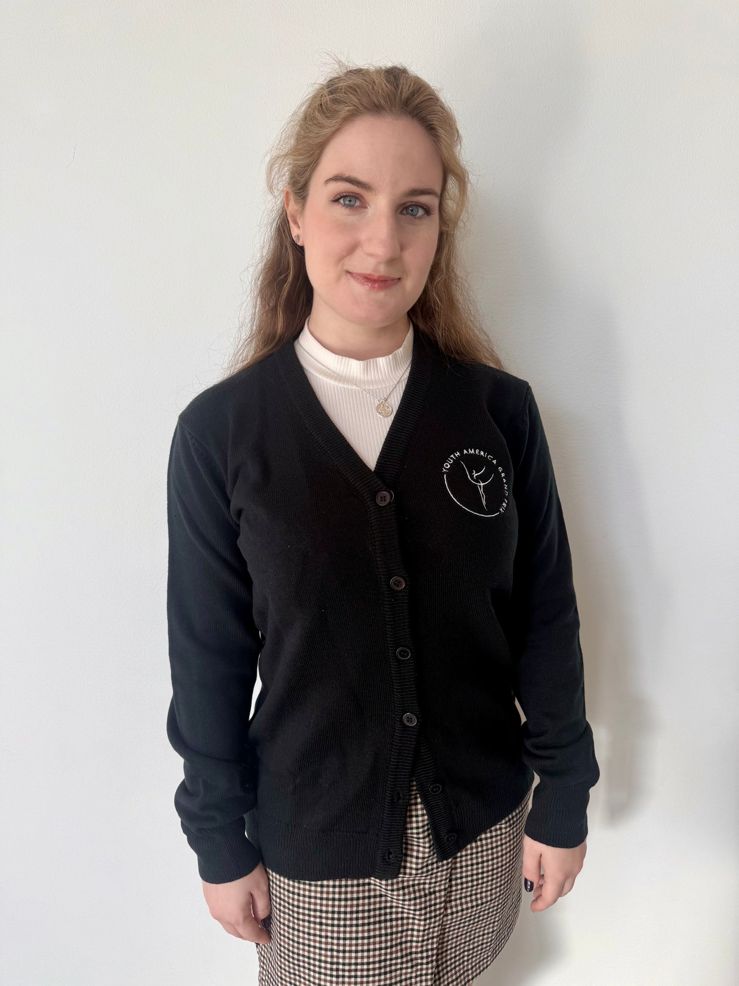 V-Neck Button Cardigan Sweater