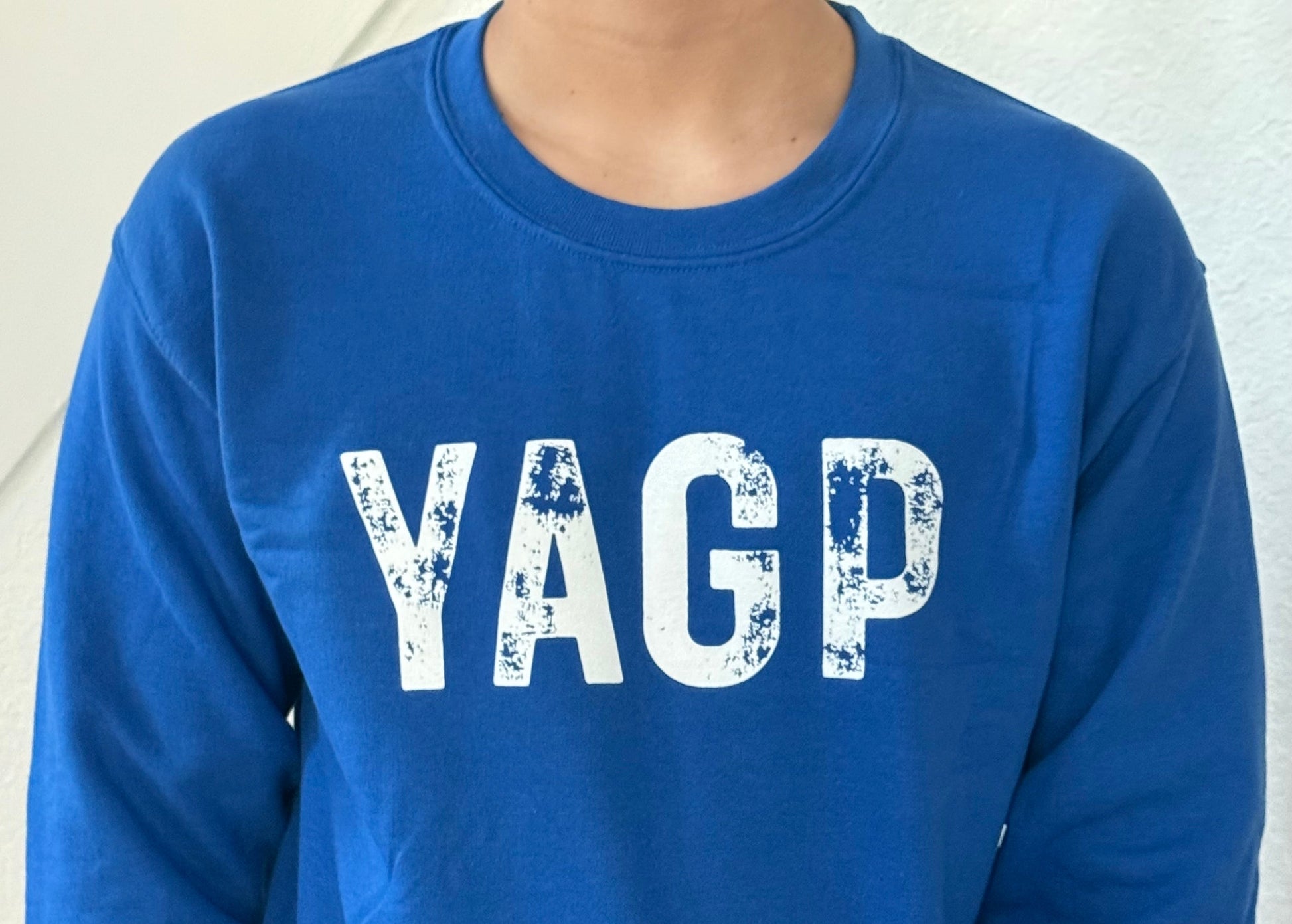 Distressed Logo Sweatshirt