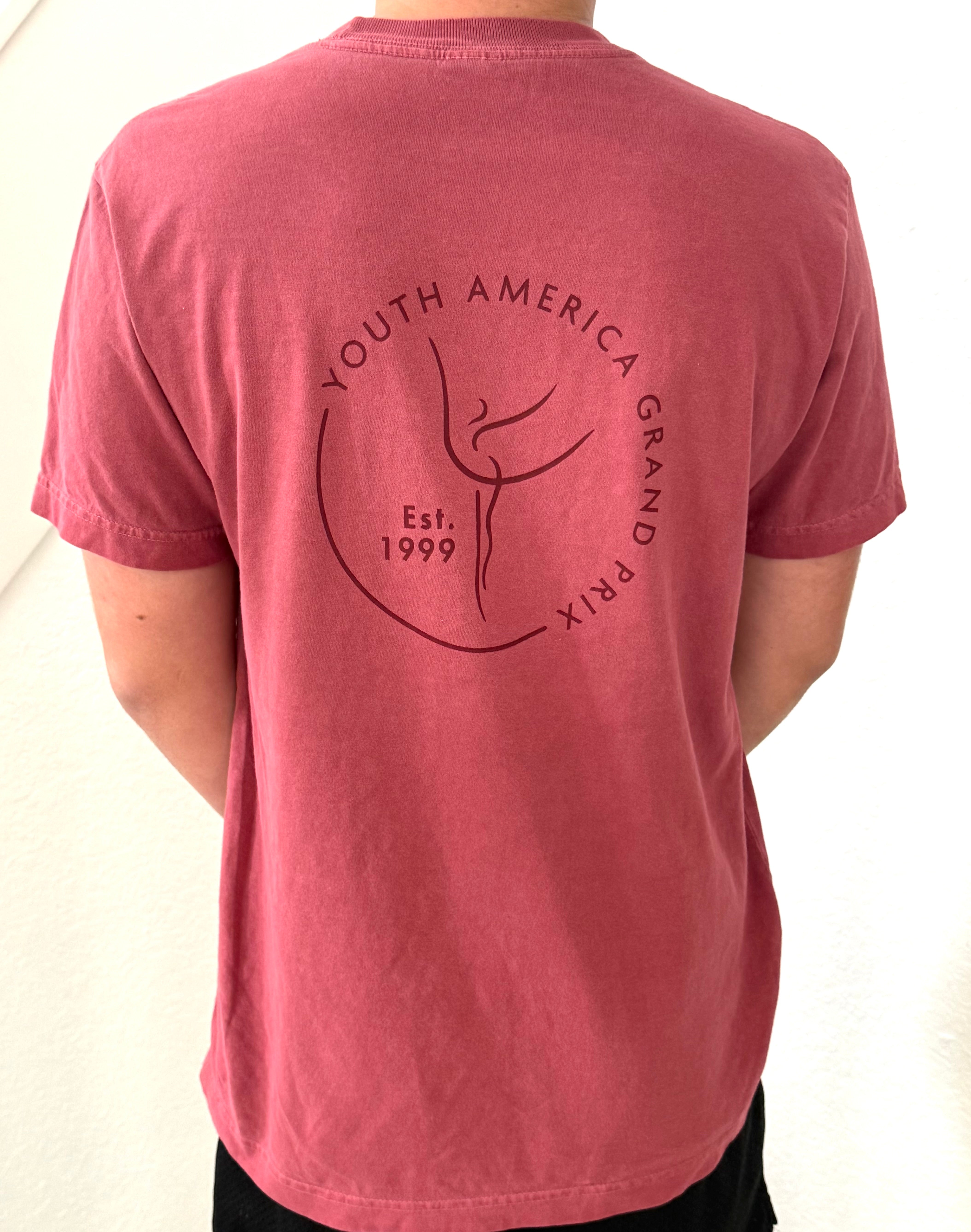 Collection of Unisex Pigment Dyed Logo T-Shirt in a gallery layout