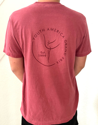 Unisex Pigment Dyed Logo T-Shirt