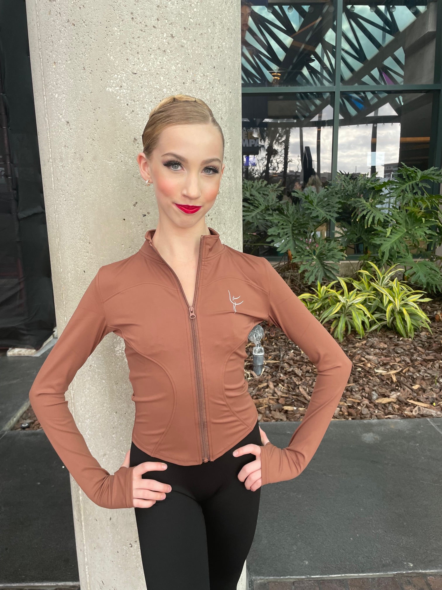 2025 Cropped Warm Up Jacket