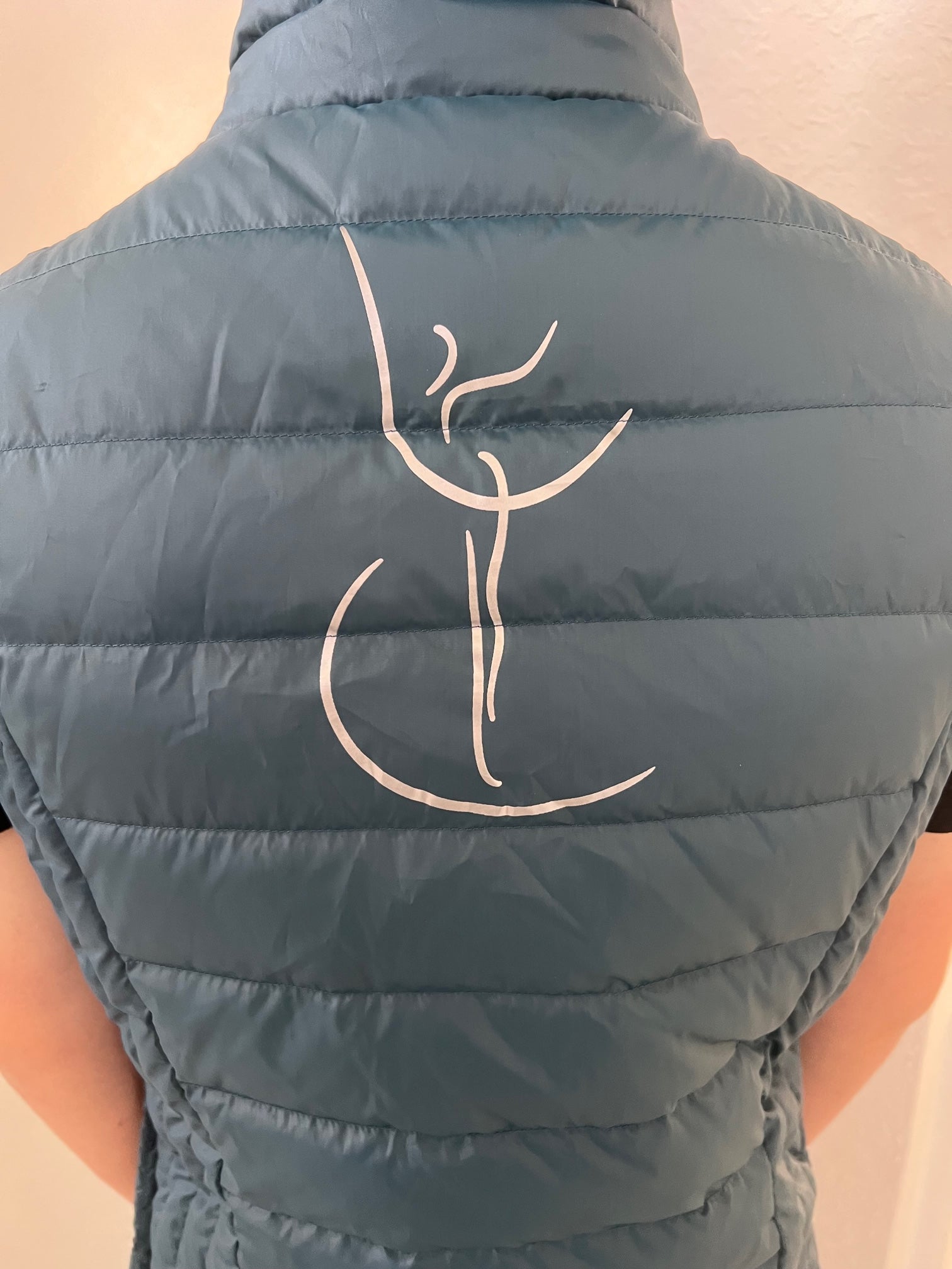 Collection of YAGP Down Vest with Storage Bag in a gallery layout