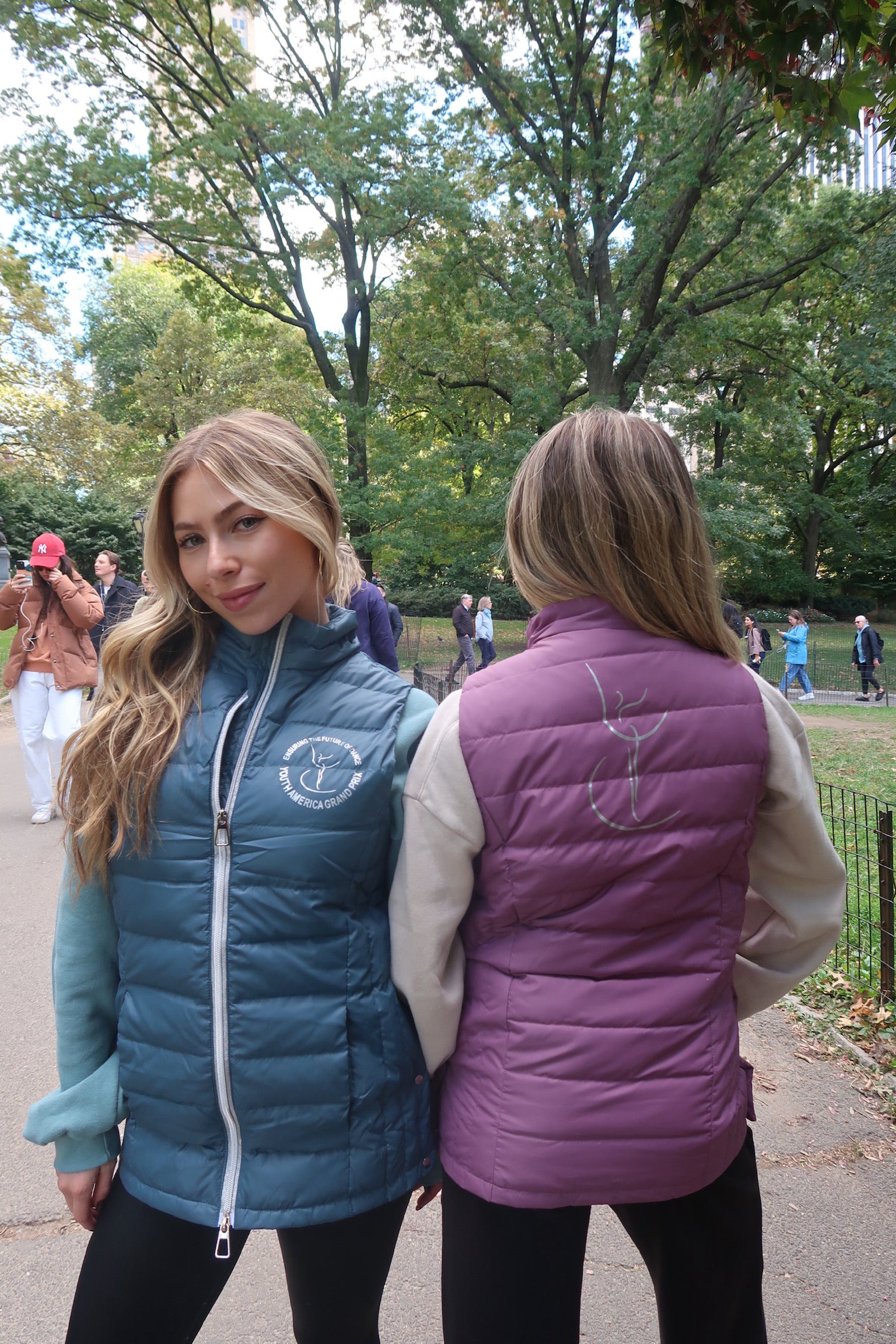 YAGP Down Vest with Storage Bag