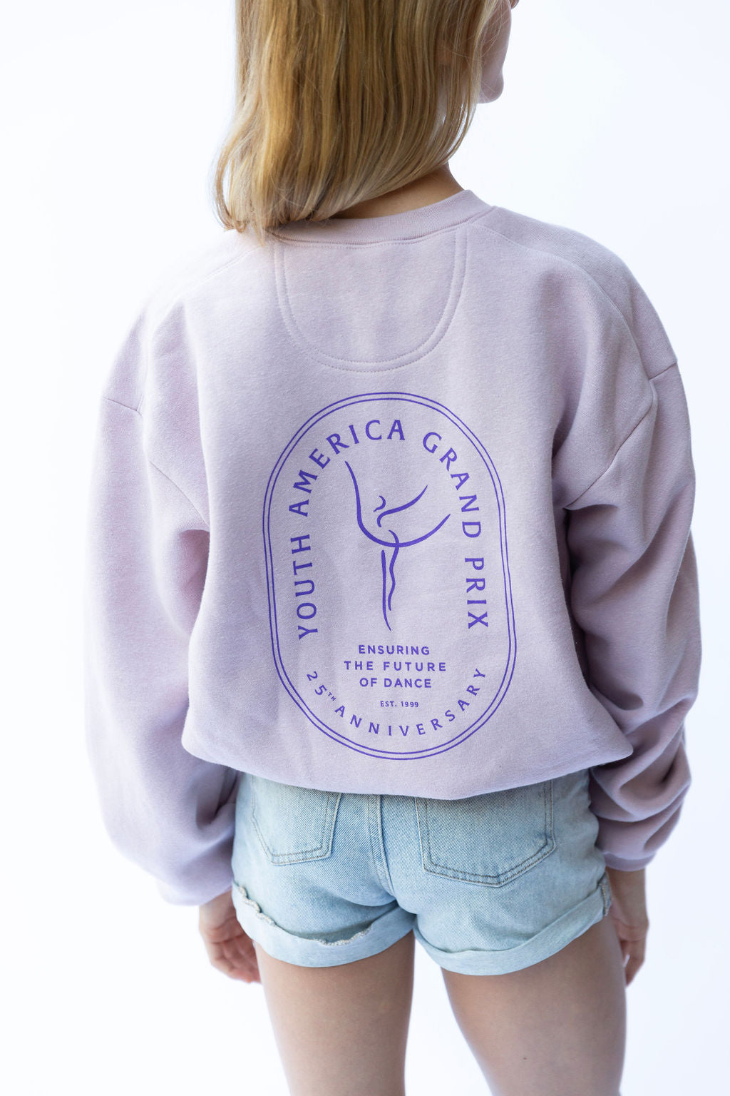 YAGP Tag Fashion Cropped Crewneck