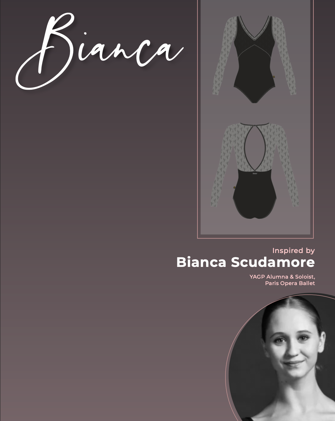 LEOTARD 'BIANCA' 3057